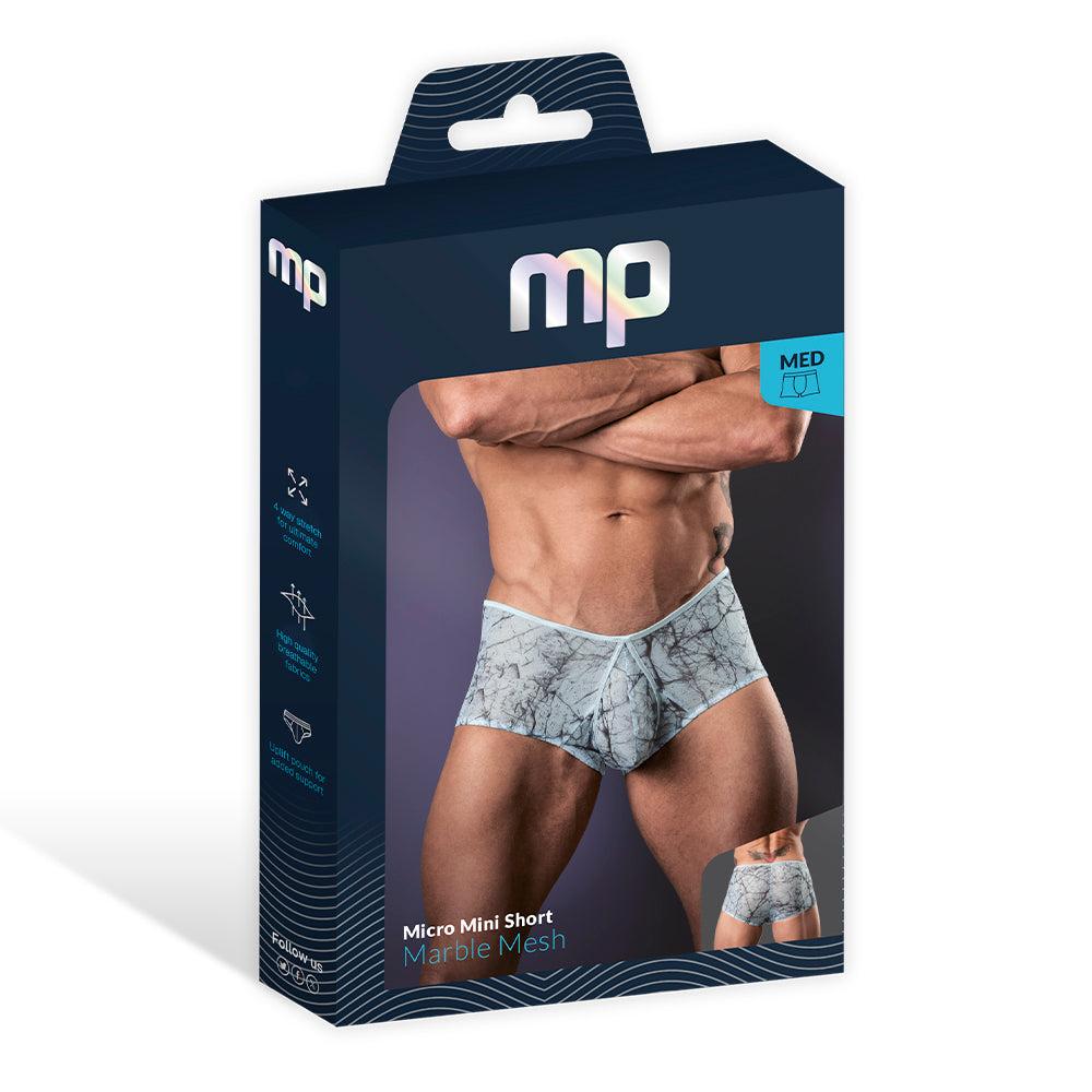 PODER MASCULINO - MINIBOXER DE REJILLA MARMOLADA