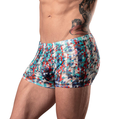 MALE POWER - TU ENCAJE O EL MÍO BIKINI CORTO GEOMÉTRICO