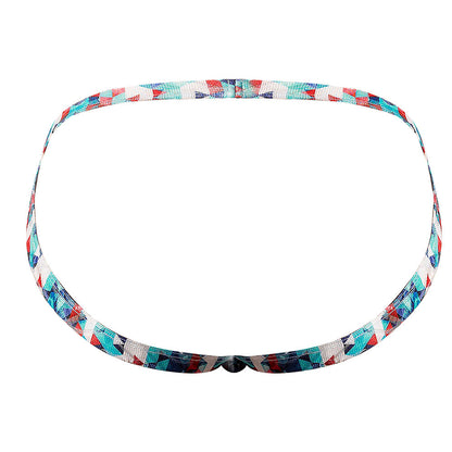 MALE POWER YOUR LACE OR MINE JOCK GEOMETRIC L/XL