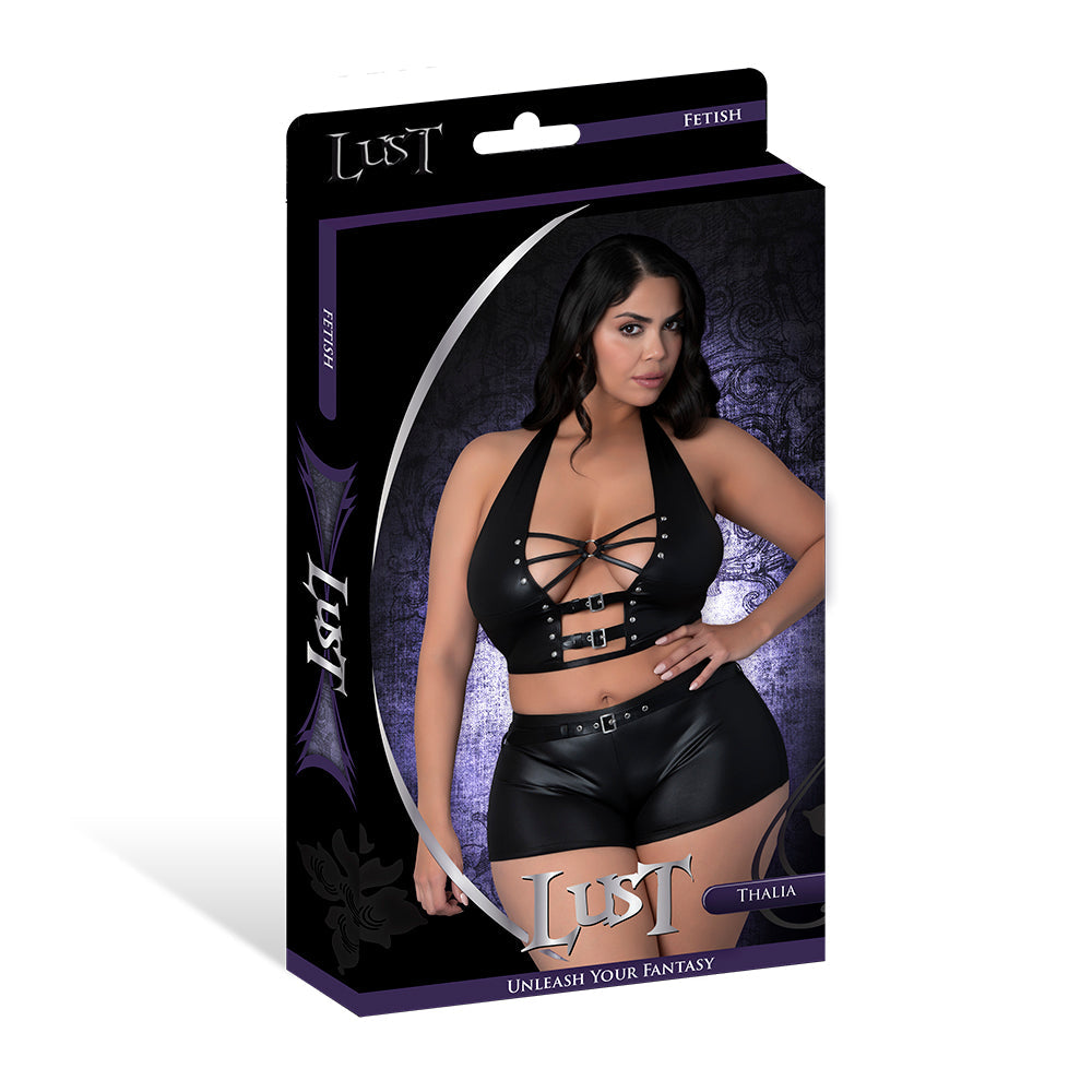 LUST FETISH THALIA BLACK QUEEN SIZE