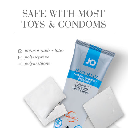 JO H2O JELLY WATER-BASED LUBRICANT 4 OZ.