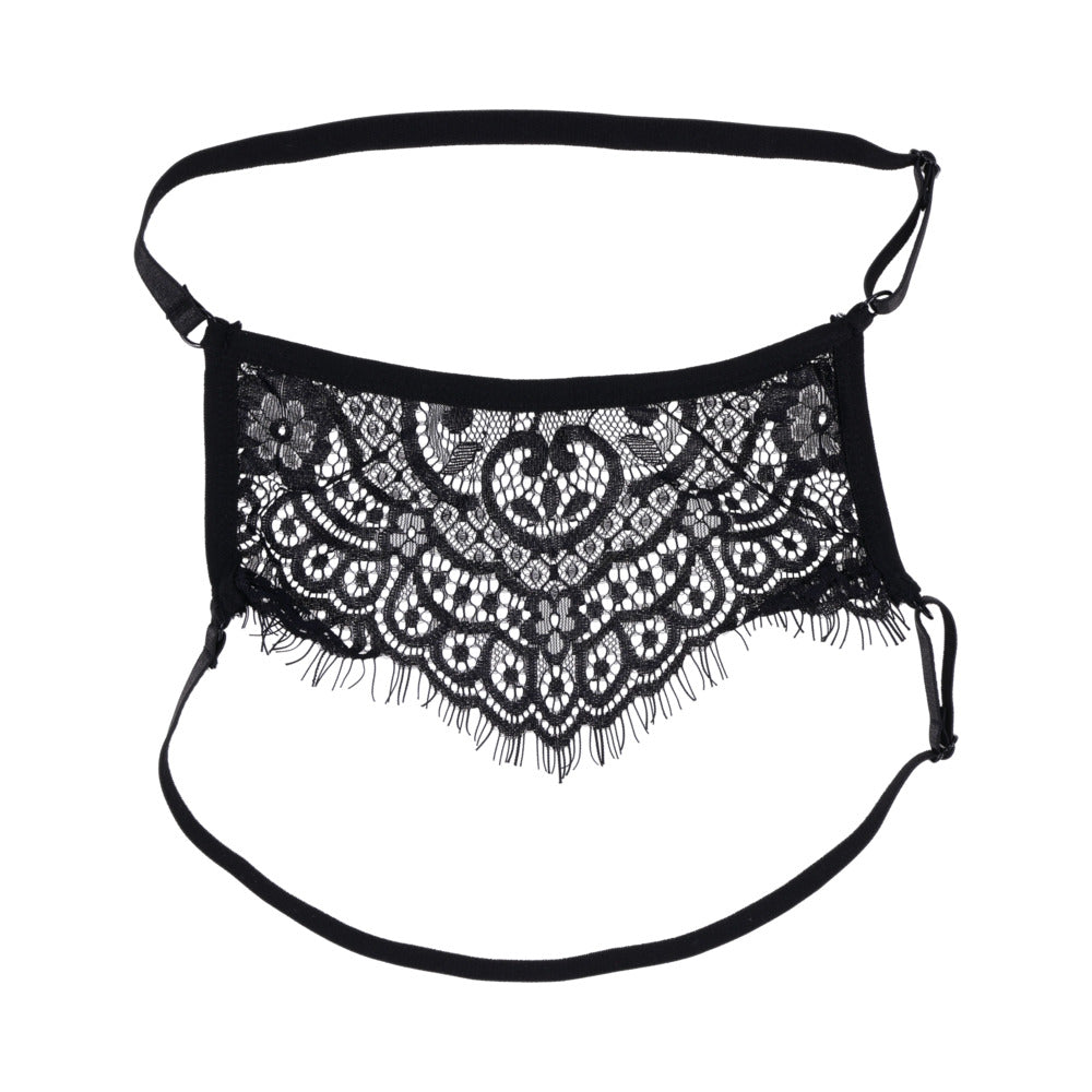 SPORTSHEETS - SEX & MISCHIEF VEILED VISION LACE BLINDFOLD