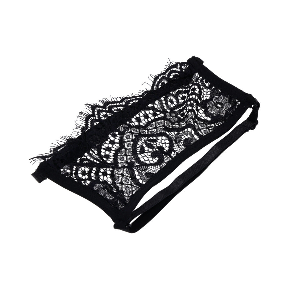 SPORTSHEETS - SEX & MISCHIEF VEILED VISION LACE BLINDFOLD
