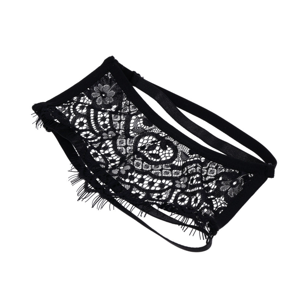 SPORTSHEETS - SEX & MISCHIEF VEILED VISION LACE BLINDFOLD