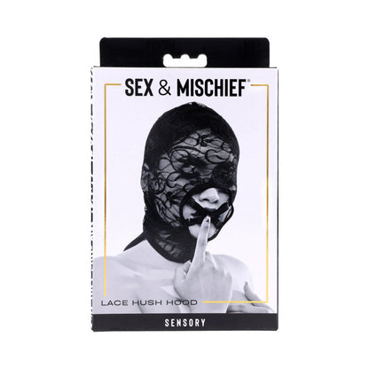SPORTSHEETS - SEX & MISCHIEF LACE HUSH HOOD