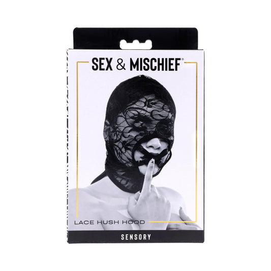 SPORTSHEETS - SEX & MISCHIEF LACE HUSH HOOD