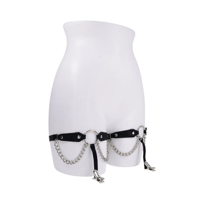 SPORTSHEETS SEX & MISCHIEF CHAIN LACE GARTERS