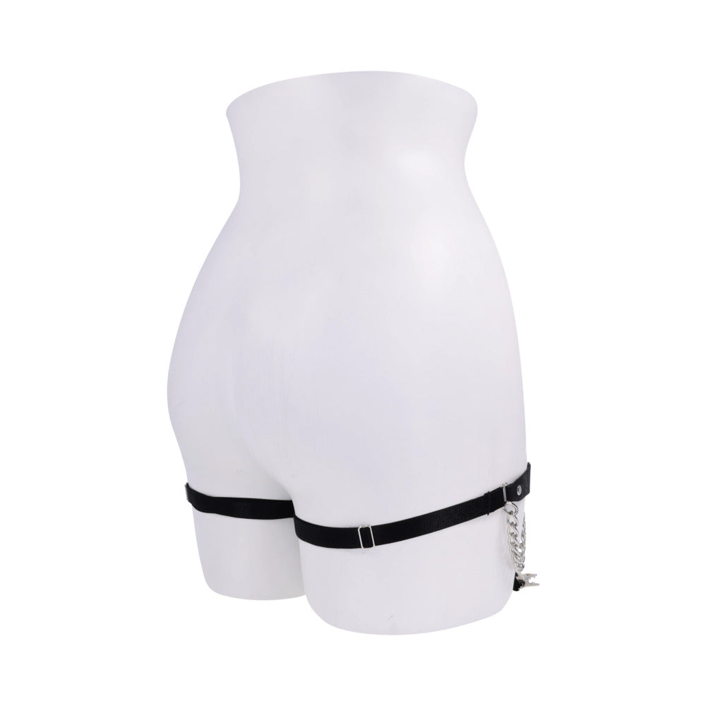 SPORTSHEETS SEX & MISCHIEF CHAIN LACE GARTERS