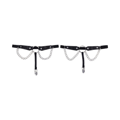 SPORTSHEETS - SEX & MISCHIEF CHAIN LACE GARTERS