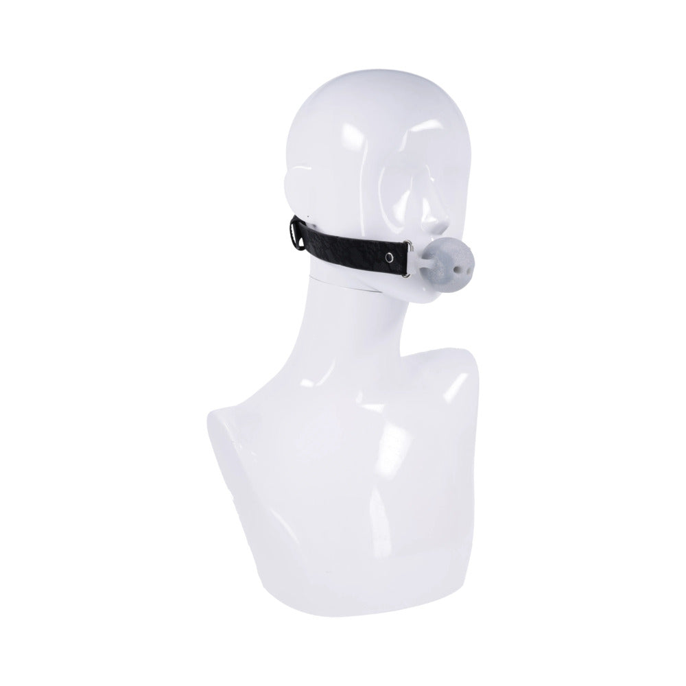 SPORTSHEETS SEX & MISCHIEF LACE SILICONE BREATHABLE BALL GAG