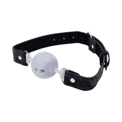 SPORTSHEETS SEX & MISCHIEF LACE SILICONE BREATHABLE BALL GAG