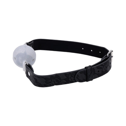 SPORTSHEETS SEX & MISCHIEF LACE SILICONE BREATHABLE BALL GAG