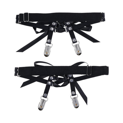 SPORTSHEETS SEX & MISCHIEF LACED UP GARTERS