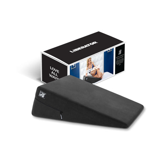 LIBERATOR - AYUDA DE POSICIONAMIENTO SEXUAL RAMP DÉCOR TERCIOPELO NEGRO