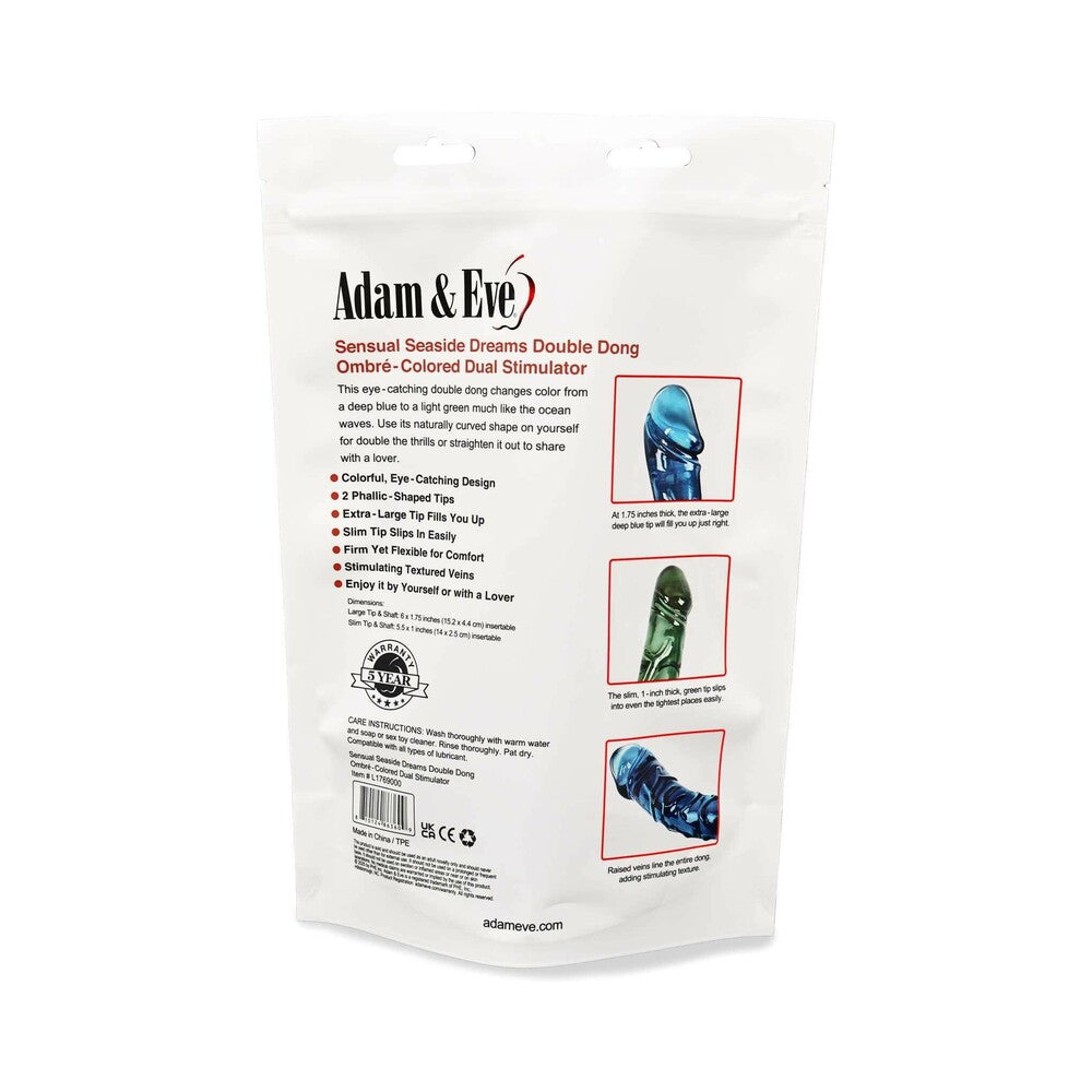 ADAM & EVE SENSUAL SEASIDE DREAMS DOUBLE DONG