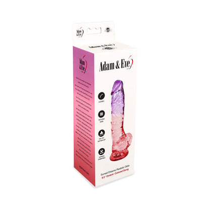 ADAM & EVE - SUNSET DREAMS REALISTIC DILDO 9.5 IN.