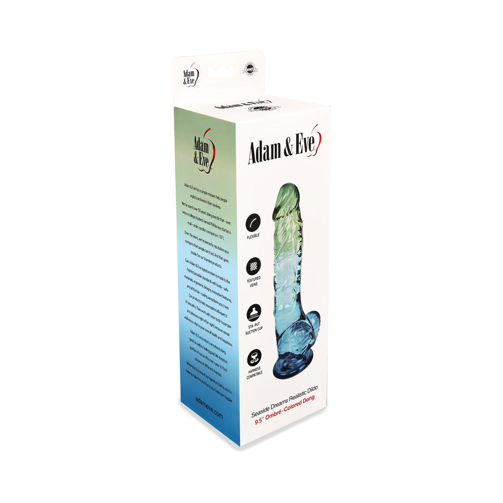 ADAM & EVE - SEASIDE DREAMS REALISTIC DILDO 9.5 IN.