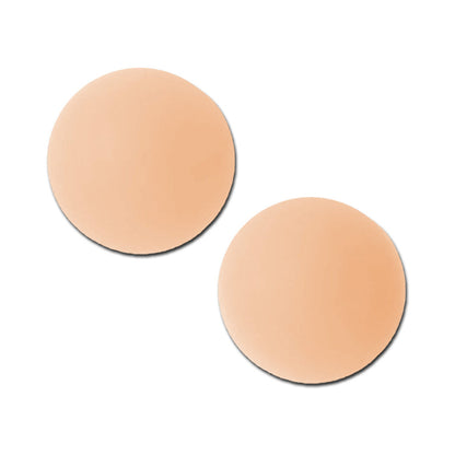 PASTEASE - HALOS REUSABLE STICKY ADHESIVE SILICONE NIPPLE COVER LIGHT LARGE D+ CUP