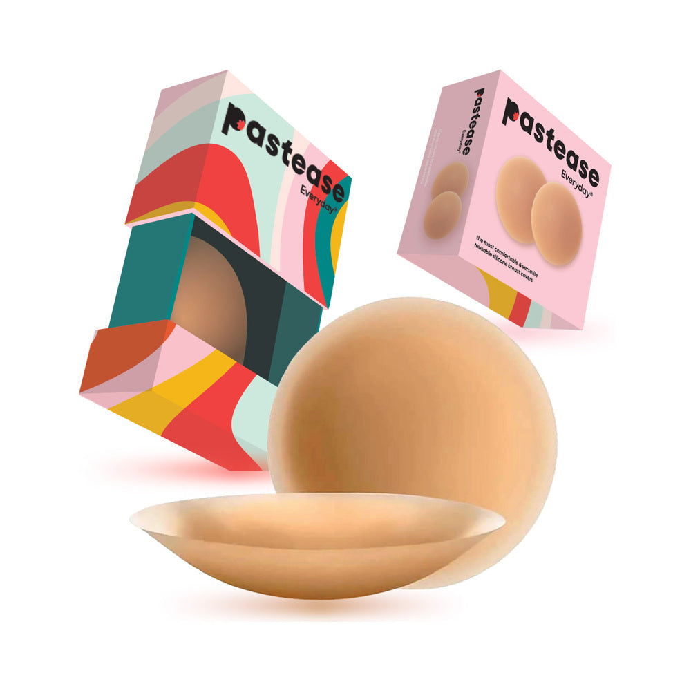 PASTEASE - HALOS REUSABLE STICKY ADHESIVE SILICONE NIPPLE COVER MEDIUM SMALL A-C CUP