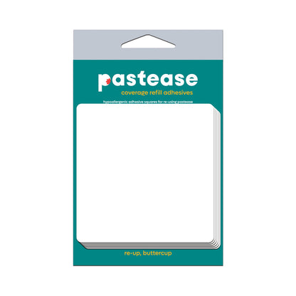 PASTEASE REFILLS COVERAGE: THREE PAIR DOUBLE STICK ADHESIVE SQUARES