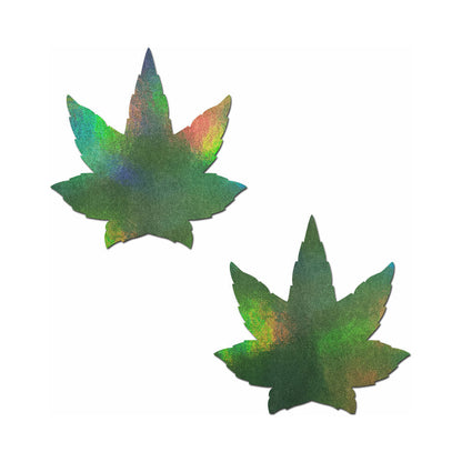 PASTEASE - INDICA POT LEAF: HOLOGRAPHIC WEED PASTIES