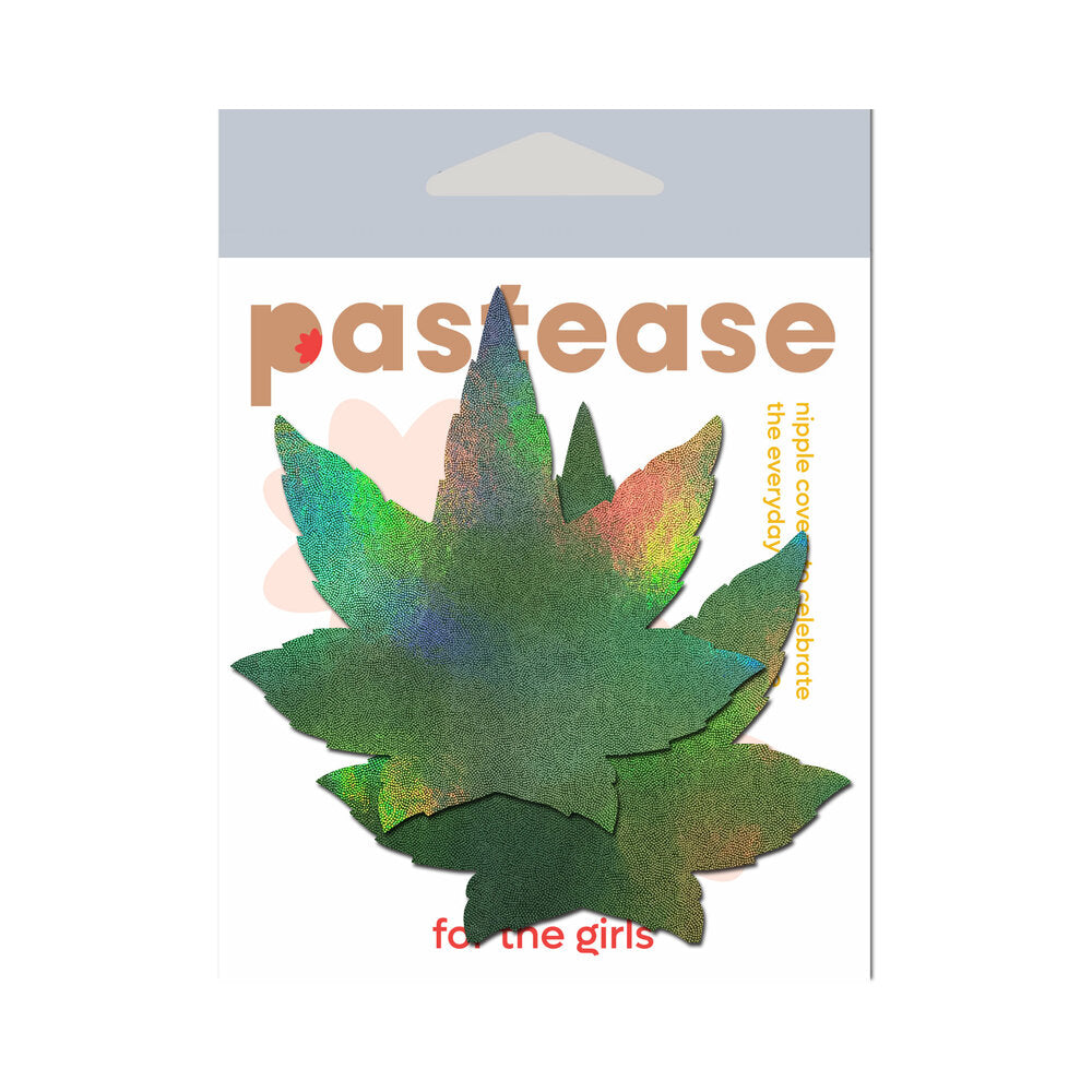 PASTEASE - INDICA POT LEAF: HOLOGRAPHIC WEED PASTIES