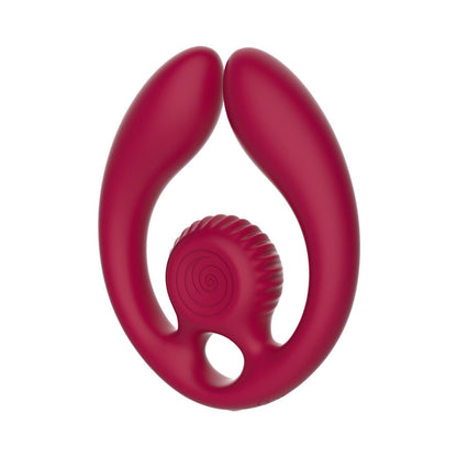 SNAIL VIBE - GIZI DUO COUPLES STIMULATOR REMOTE CONTROL BURGUNDY