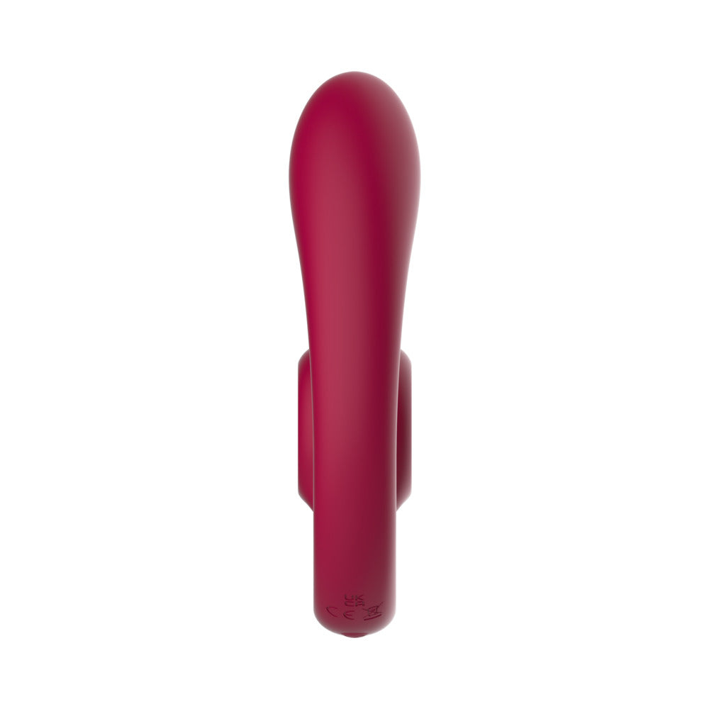 SVIBE SNAIL GIZI DUO COUPLES STIMULATOR BURGUNDY