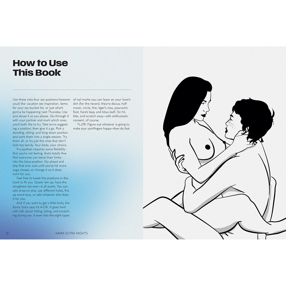 KAMA SUTRA NIGHTS: 64 CLASSIC SEXUAL POSITIONS FOR COUPLES OF ALL KINDS