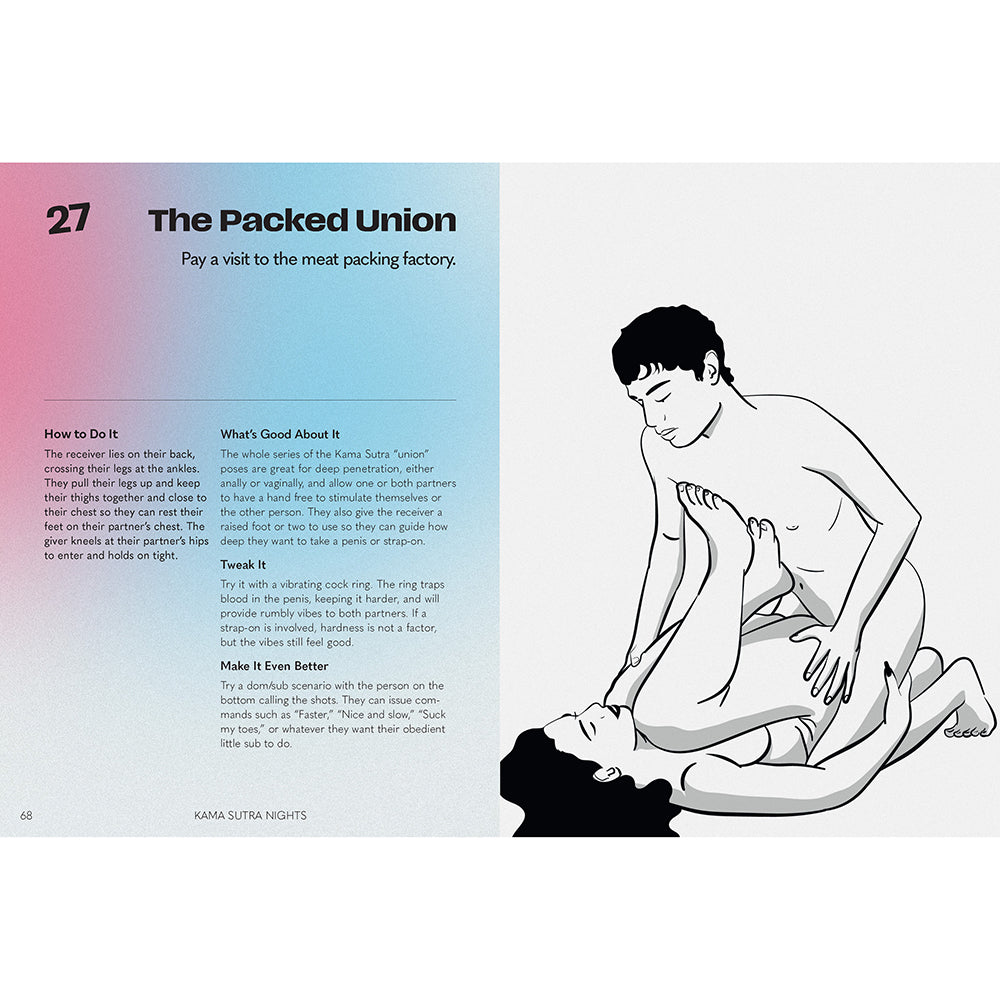 KAMA SUTRA NIGHTS: 64 CLASSIC SEXUAL POSITIONS FOR COUPLES OF ALL KINDS