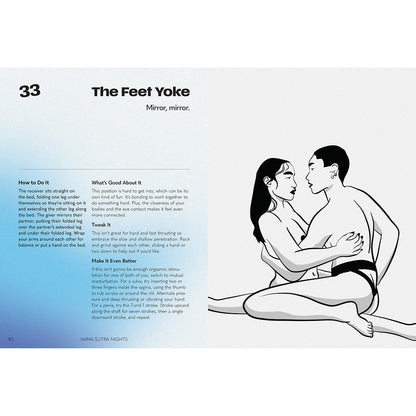 KAMA SUTRA NIGHTS: 64 CLASSIC SEXUAL POSITIONS FOR COUPLES OF ALL KINDS