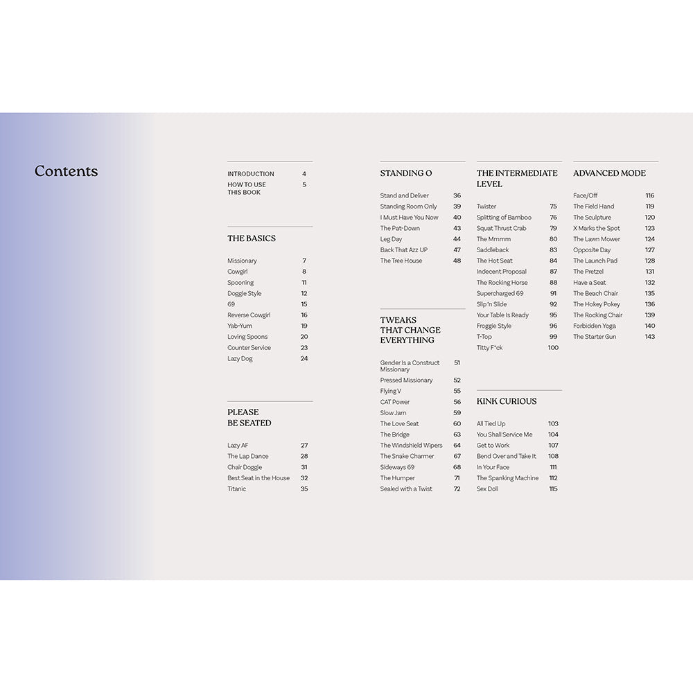 THE SEX POSITION PLAYBOOK: 69 POSITIONS FOR INCREDIBLE PLEASURE