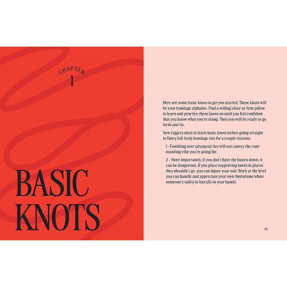 THE BONDAGE PLAYBOOK: 31 MUST-KNOW KNOTS AND TIES FOR BONDAGE BEGINNERS