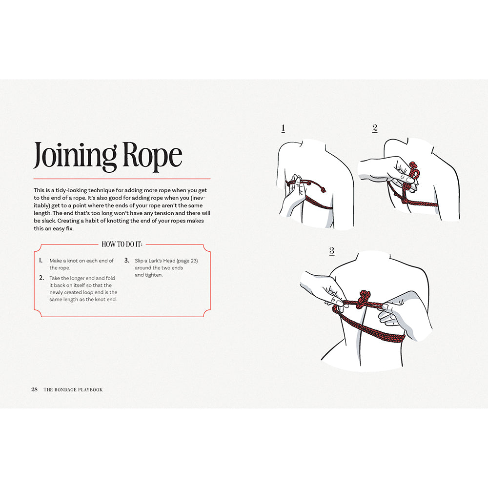 THE BONDAGE PLAYBOOK: 31 MUST-KNOW KNOTS AND TIES FOR BONDAGE BEGINNERS