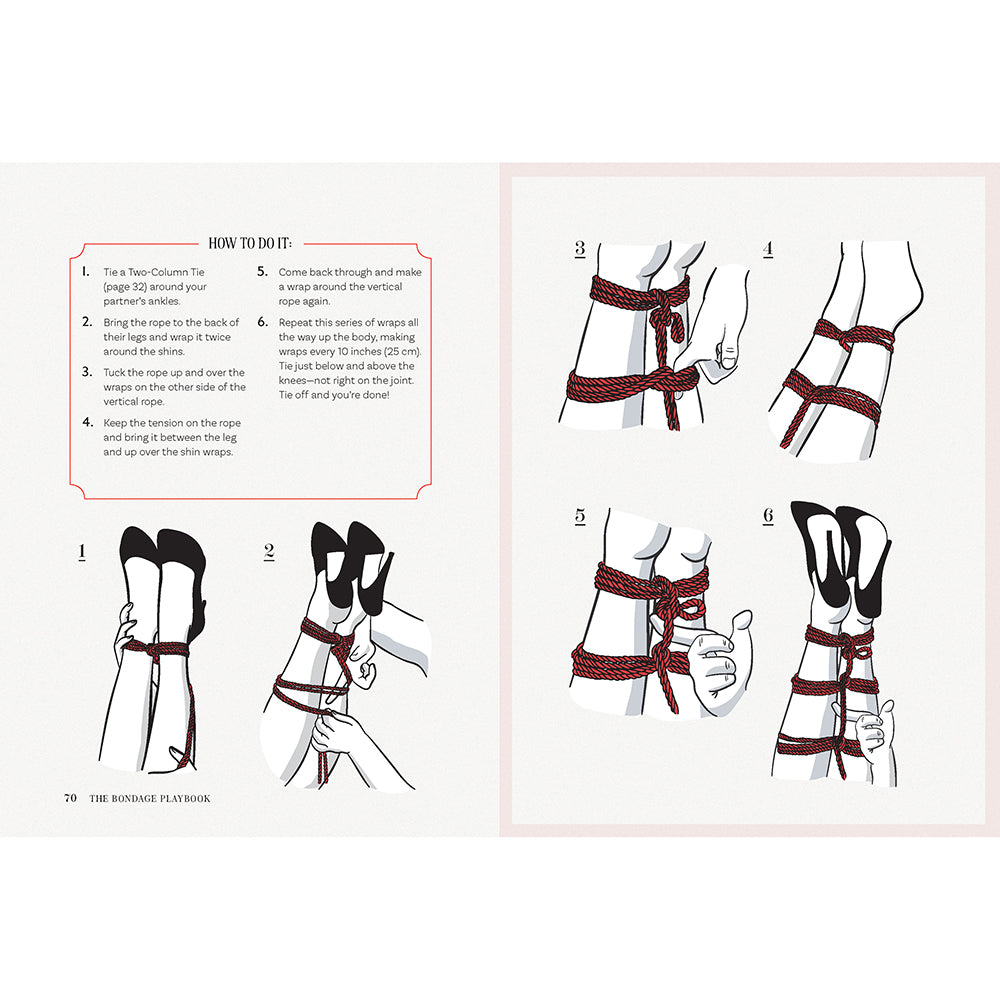 THE BONDAGE PLAYBOOK: 31 MUST-KNOW KNOTS AND TIES FOR BONDAGE BEGINNERS