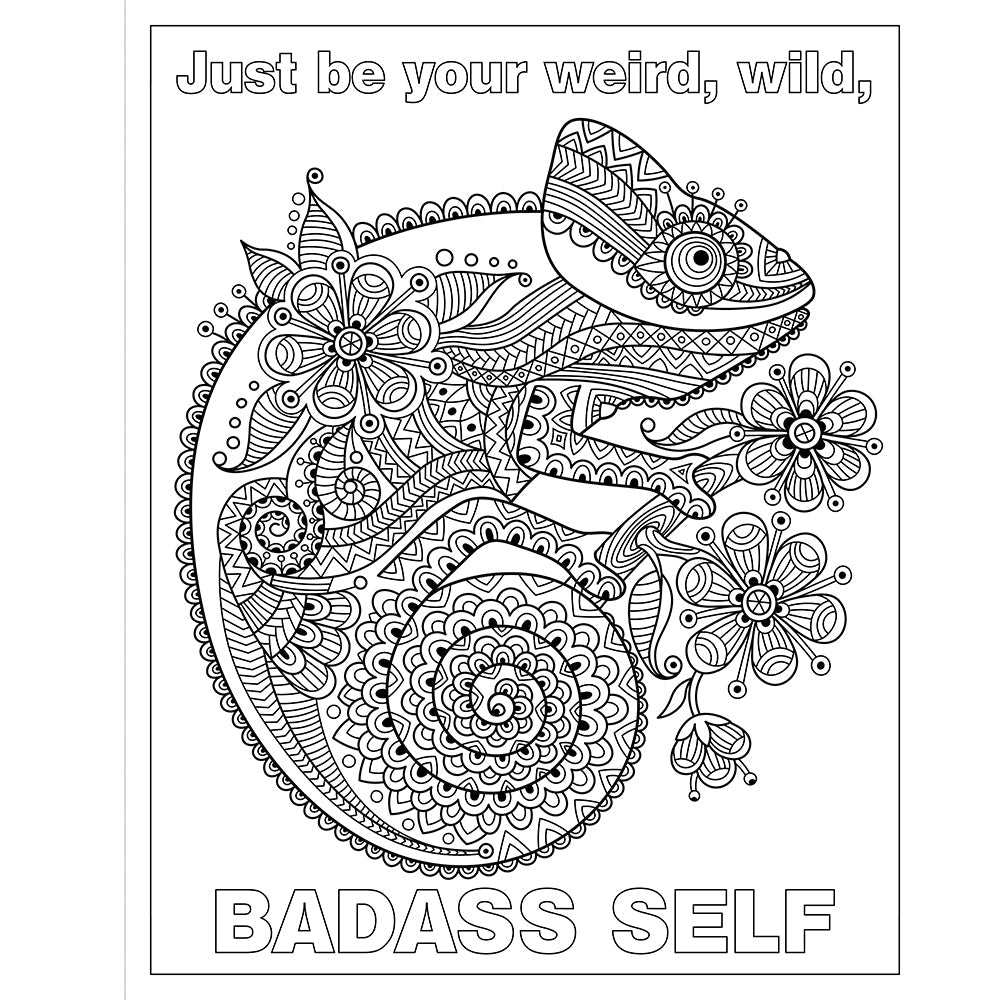 HACHETTE - F*CKING FANTASTIC: A COLOSSAL KICK-ASS COLORING BOOK