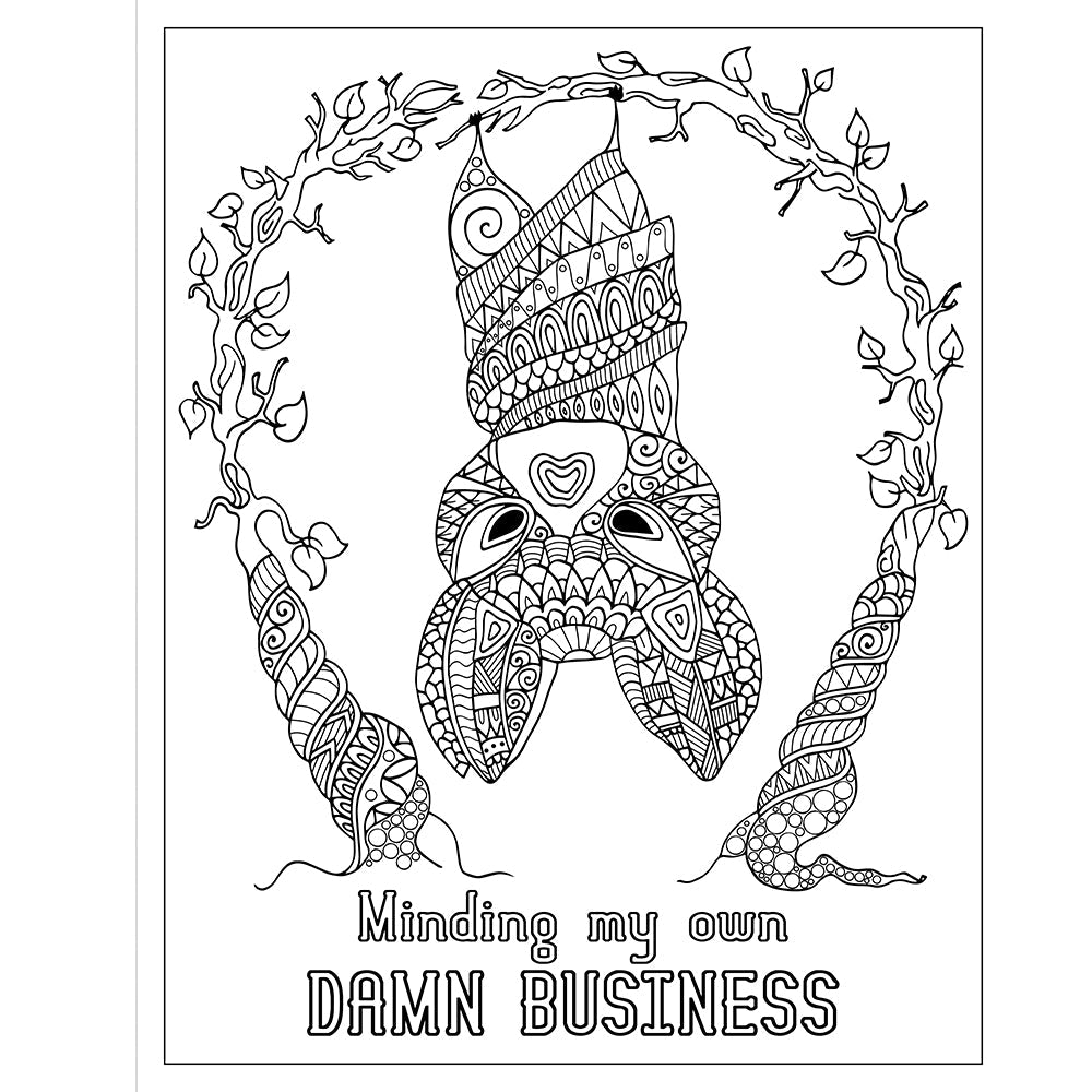 HACHETTE - F*CKING FANTASTIC: A COLOSSAL KICK-ASS COLORING BOOK