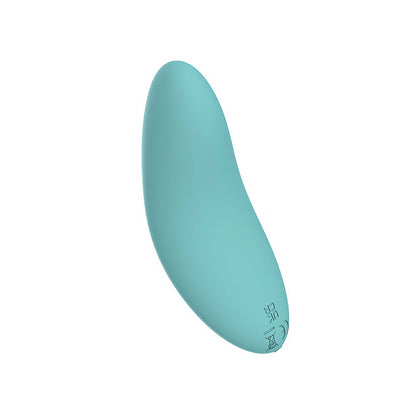 SPECTRUM - ESSENTIALS RECHARGEABLE SILICONE COMPACT EXTERNAL VIBRATOR BLUE