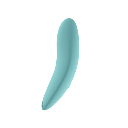 SPECTRUM - ESSENTIALS RECHARGEABLE SILICONE COMPACT EXTERNAL VIBRATOR BLUE
