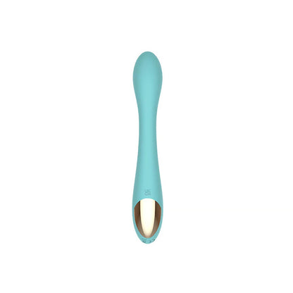 SPECTRUM - ESSENTIALS RECHARGEABLE SILICONE G-SPOT VIBRATOR BLUE