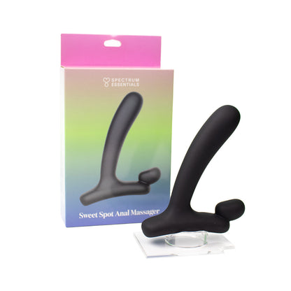 SPECTRUM - ESSENTIALS SWEET SPOT DUAL MOTOR RECHARGEABLE SILICONE SLIM ANAL VIBE