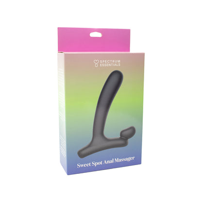 SPECTRUM - ESSENTIALS SWEET SPOT DUAL MOTOR RECHARGEABLE SILICONE SLIM ANAL VIBE