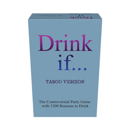 KHEPER GAMES - DRINK IF... TABOO