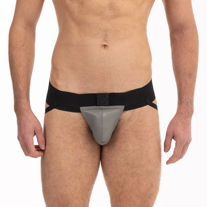 PROWLER RED POUCH JOCK GREY L