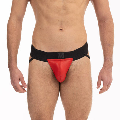 PROWLER RED POUCH JOCK BLACK/RED XL