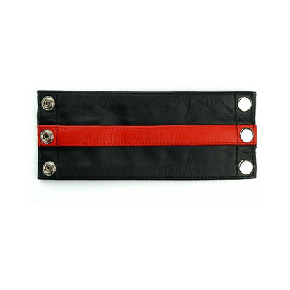 PROWLER RED LEATHER WRIST WALLET BLACK/RED L