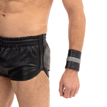 PROWLER RED LEATHER WRIST WALLET GREY S