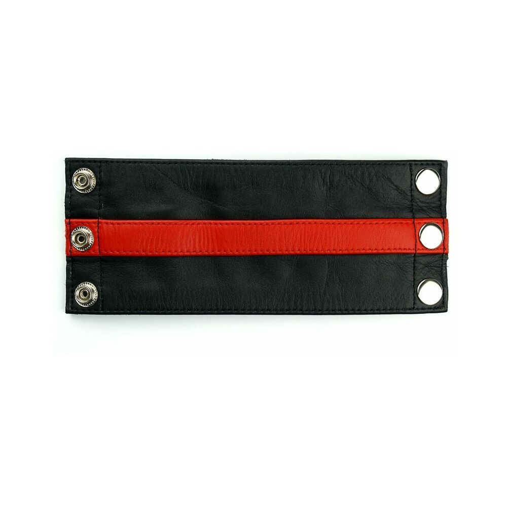 PROWLER RED LEATHER WRIST WALLET BLACK/RED XL