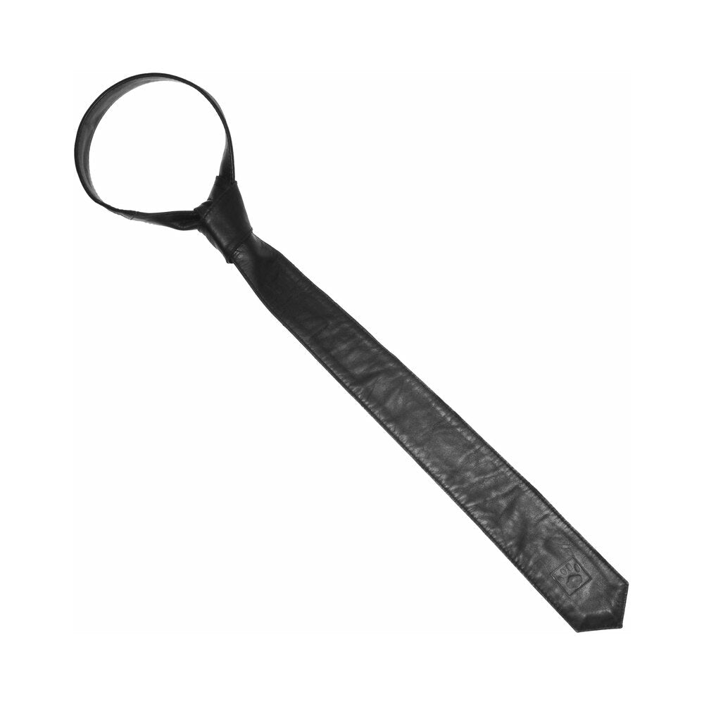 PROWLER RED LEATHER TIE