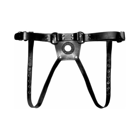 PROWLER RED - LEATHER DONG HARNESS